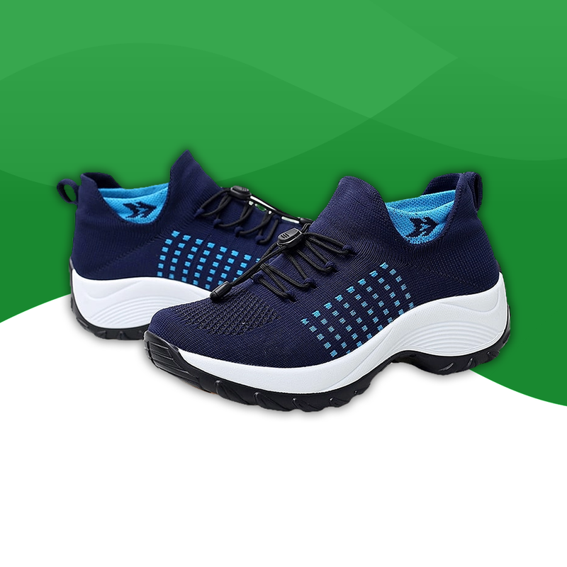 Chaussures Orthopédiques de Sport pour Hommes bleu